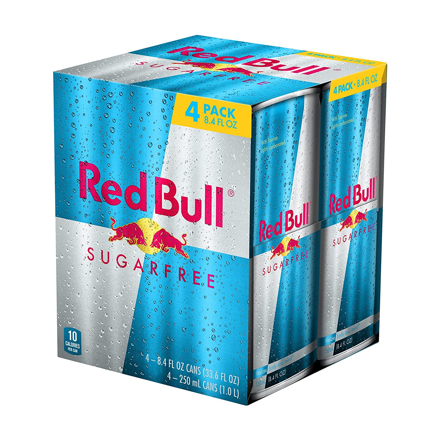 Red Bull Energy Drink, Sugar Free, 8.4 Fl Oz (4 Pack) - Image 6